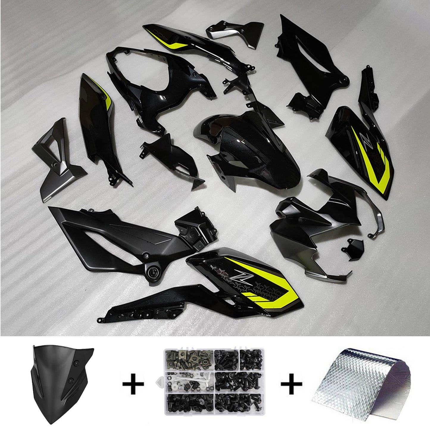 2018-2024 Kawasaki Z400 Fairing Kit Bodywork Plastic ABS