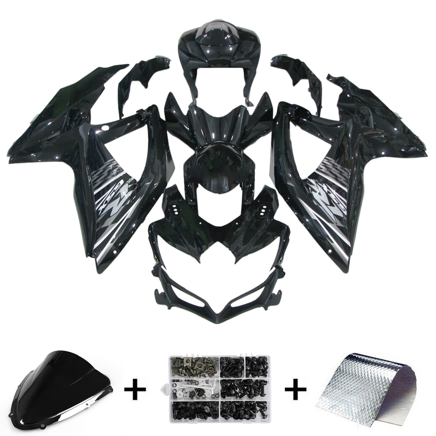 2008-2010 Suzuki GSXR 600/750 K8 Fairing Kit Bodywork Plastic ABS