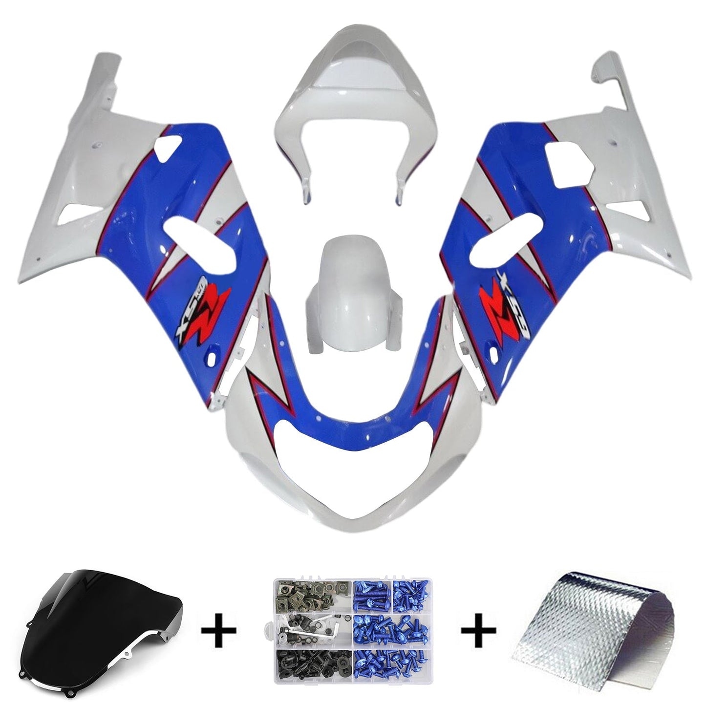 Suzuki GSXR600 2001-2003 GSXR750 2000-2003 K1 Fairing Kit