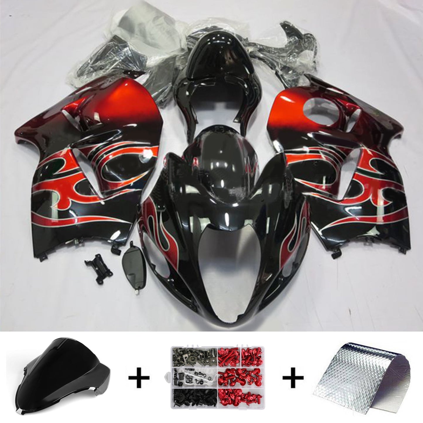 1999-2007 Suzuki Hayabusa GSX1300R Fairing Kit Bodywork Plastic ABS