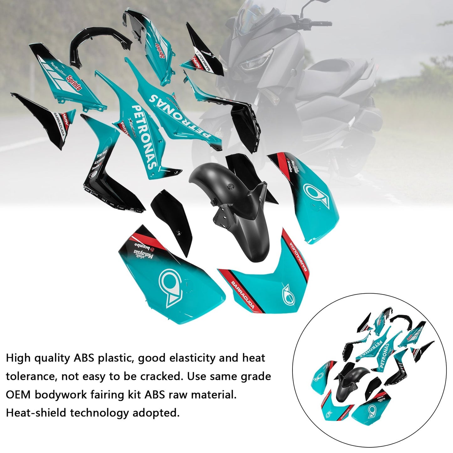 2023-2024 Yamaha X-MAX 300 XMAX Fairing Kit