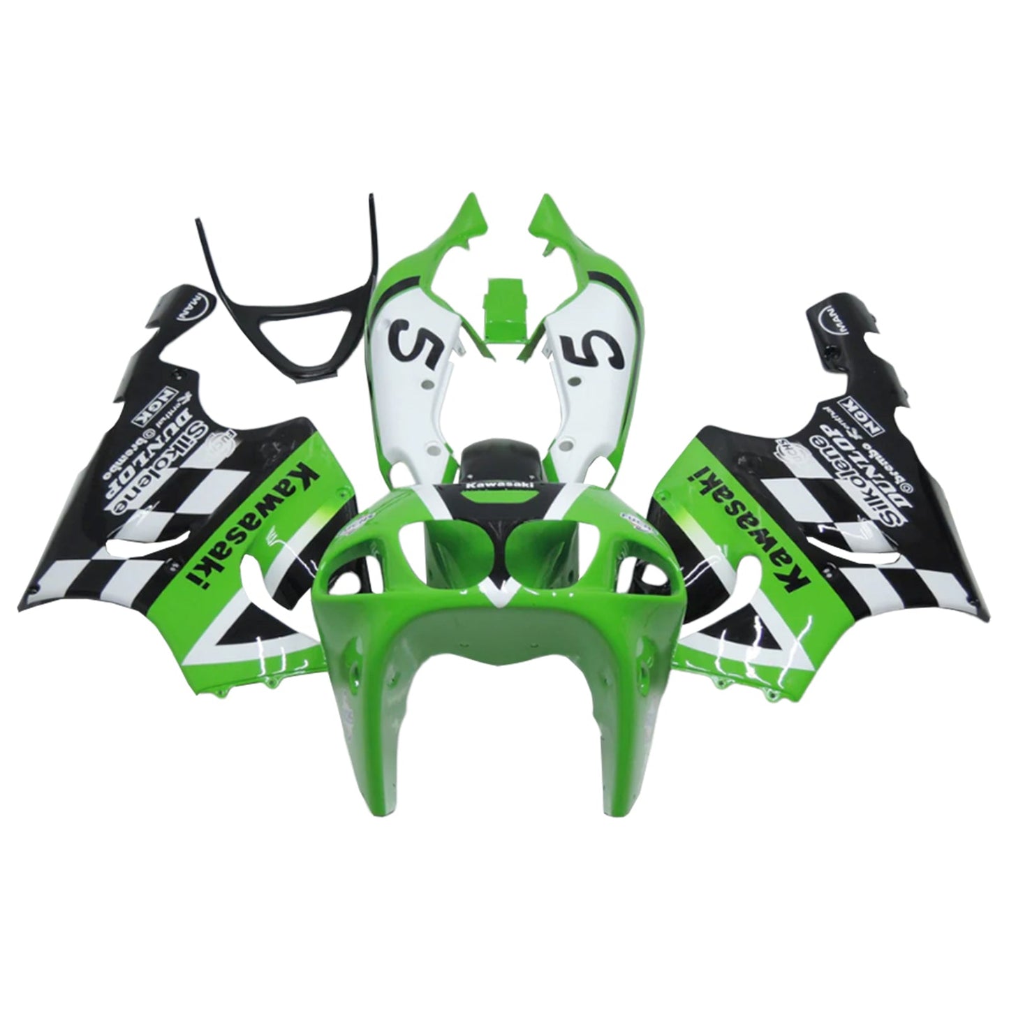1996-2003 Kawasaki ZX-7R Fairing Kit Bodywork Plastic ABS