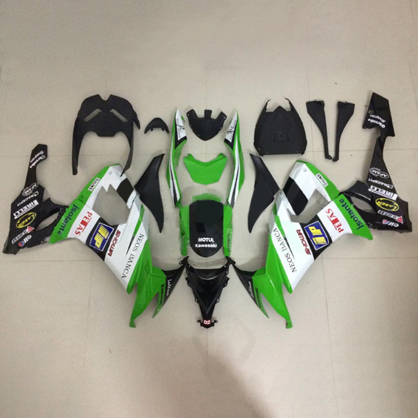 2008-2010 Kawasaki ZX10R Fairing Kit Bodywork Plastic ABS