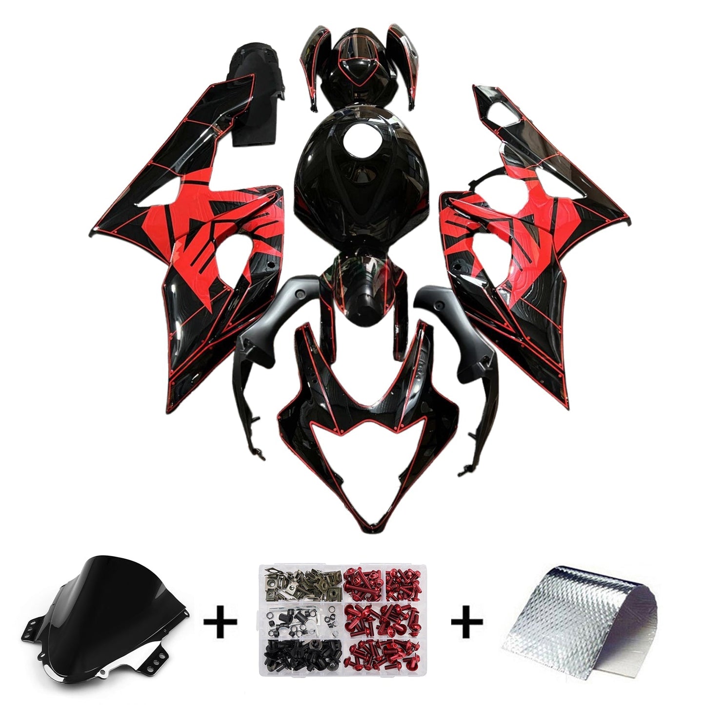 2005-2006 Injection Fairing Kit Bodywork Plastic ABS For Suzuki GSXR1000 K5