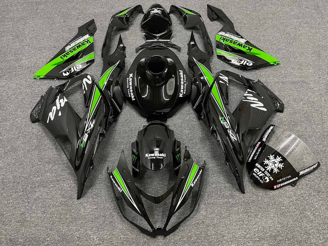 2013-2018 Kawasaki ZX6R 636 Fairing Kit Bodywork Plastic ABS