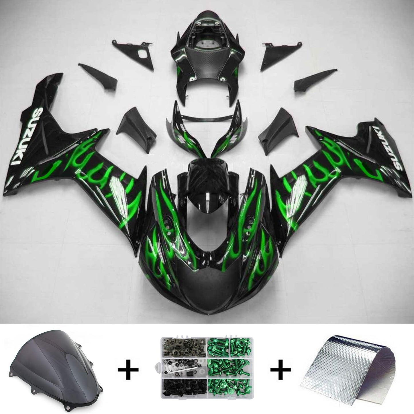 2011-2024 Suzuki GSXR 600/750 K11 Fairing Kit Bodywork Plastic ABS