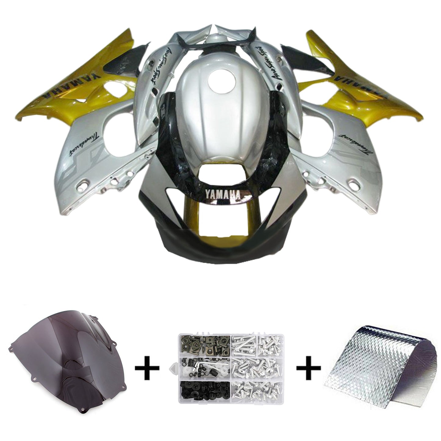 1996-2007 Yamaha YZF 600R Thundercat Fairing Kit Bodywork Plastic ABS