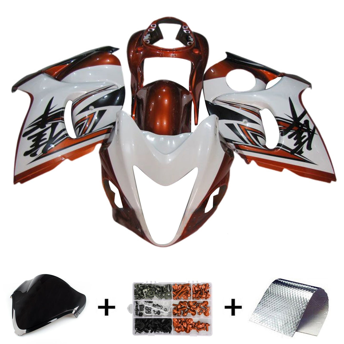 2008-2020 Suzuki Hayabusa GSX1300R Fairing Kit Bodywork Plastic ABS