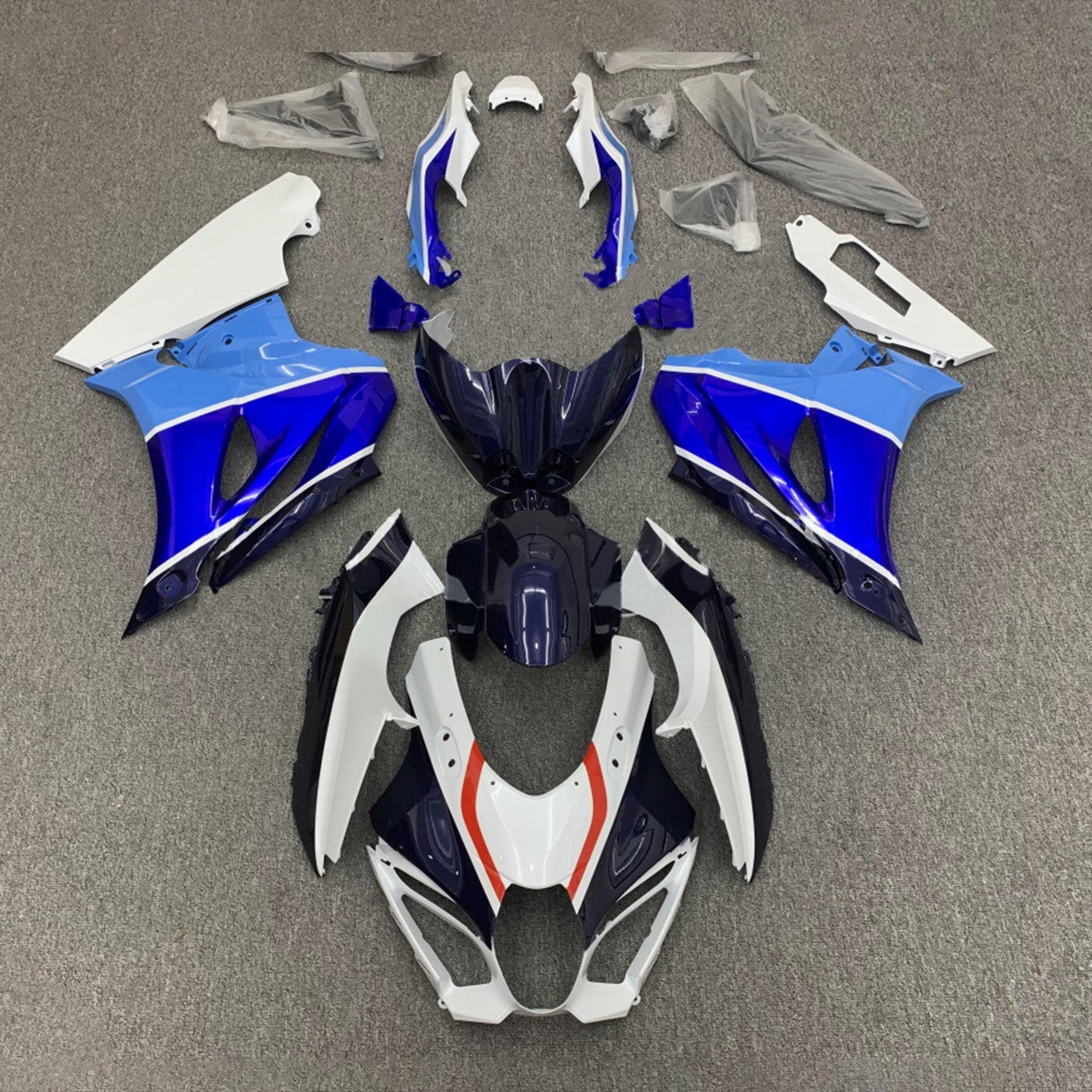 2017-2024 Suzuki GSXR1000 K17 Fairing Kit Bodywork Plastic ABS