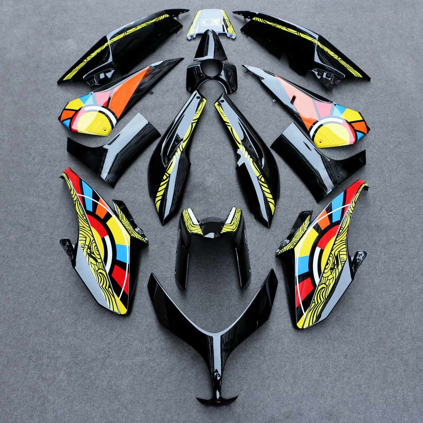 2008-2012 Yamaha T-Max XP500 Fairing Kit Bodywork Plastic ABS