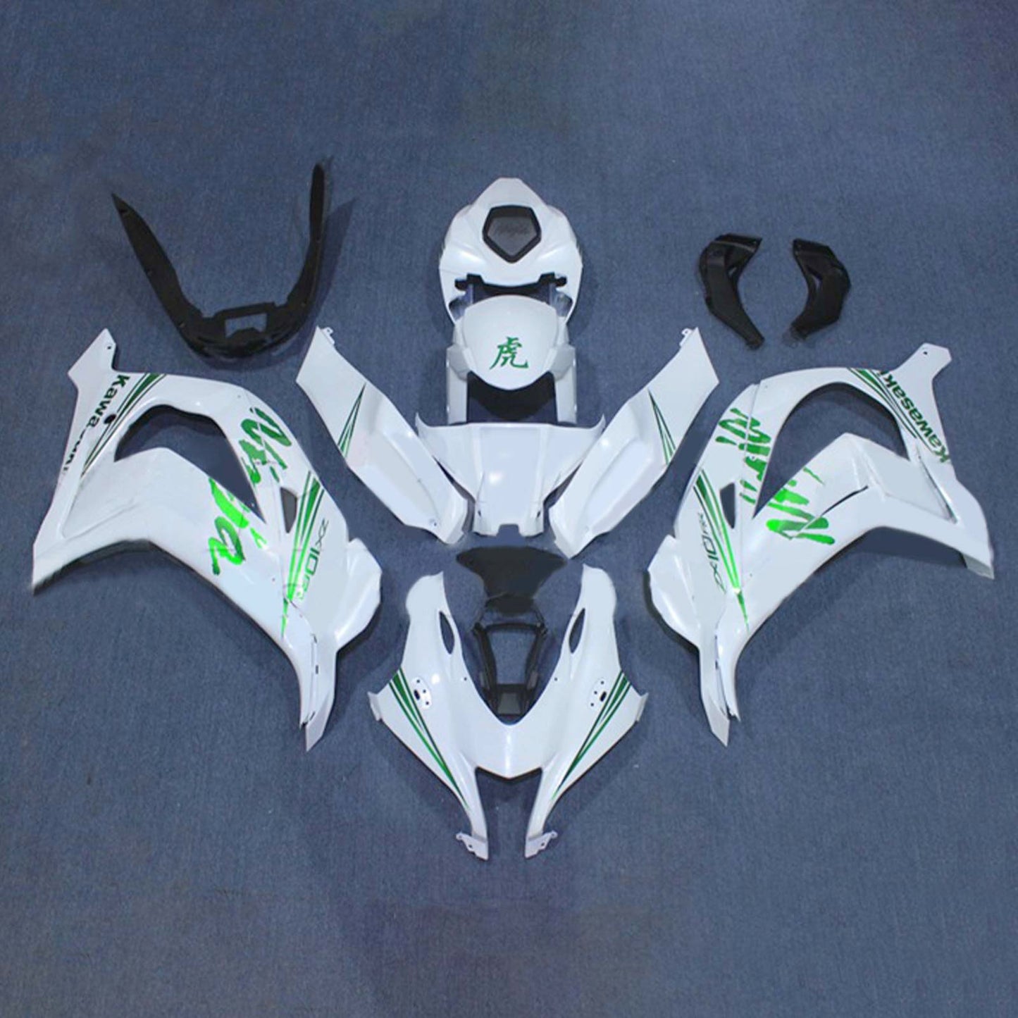 2016-2020 Kawasaki ZX10R Fairing Kit Bodywork Plastic ABS
