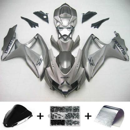 2008-2010 Suzuki GSXR 600/750 Fairing Kit Bodywork Plastic ABS K8