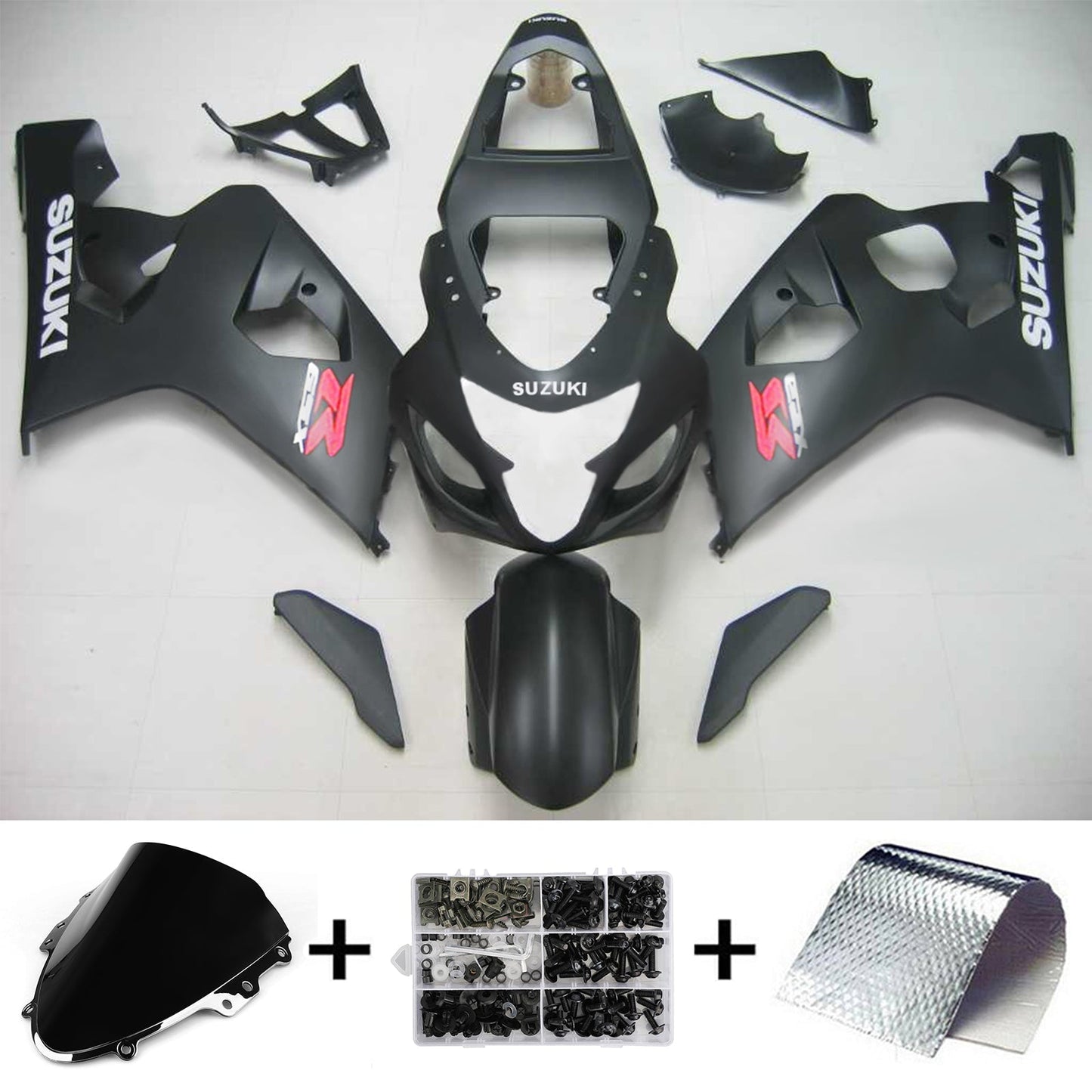 2004-2005 Suzuki GSXR 600/750 Fairing Kit Bodywork Plastic ABS