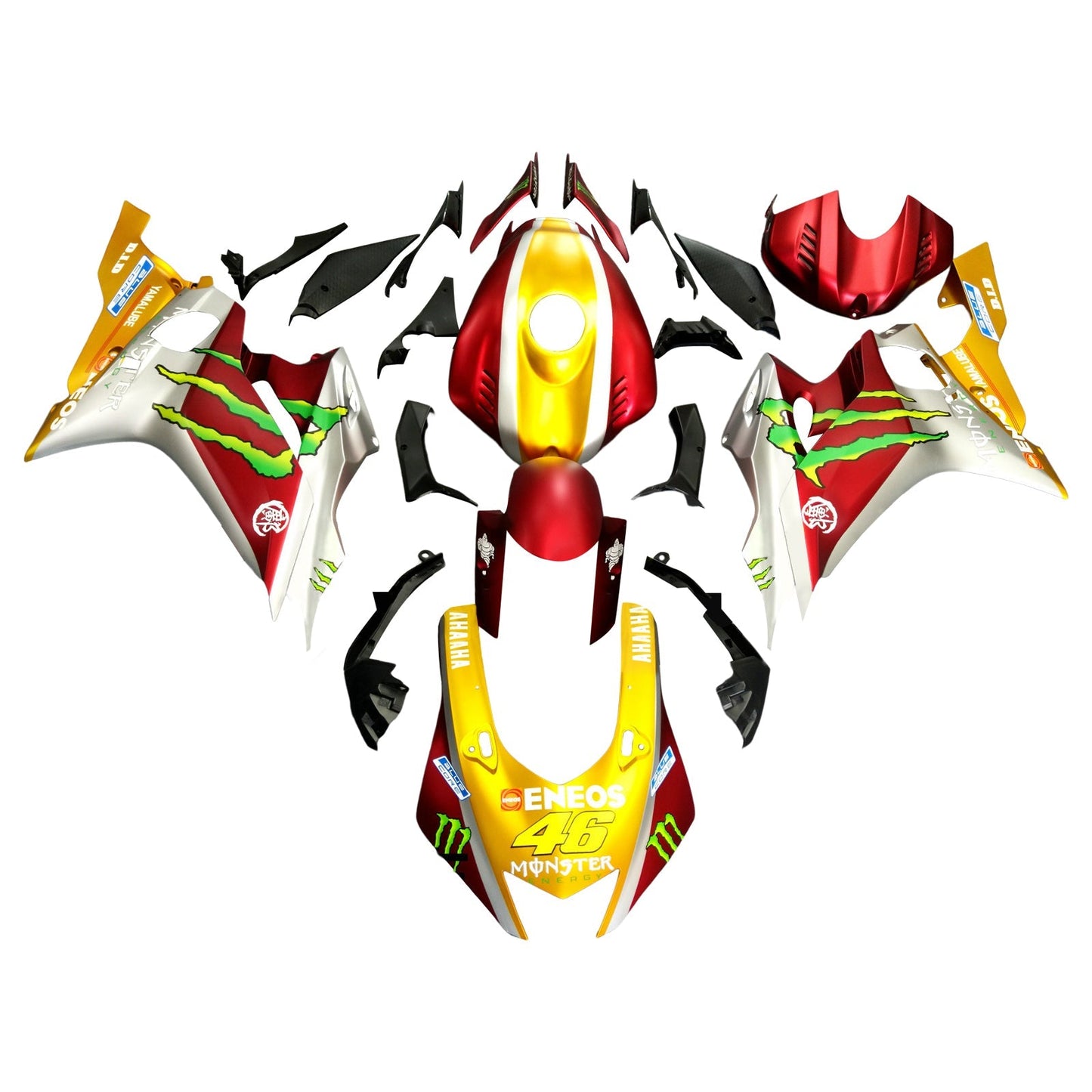 2017-2023 Yamaha YZF-R6 Fairing Kit Bodywork Plastic ABS