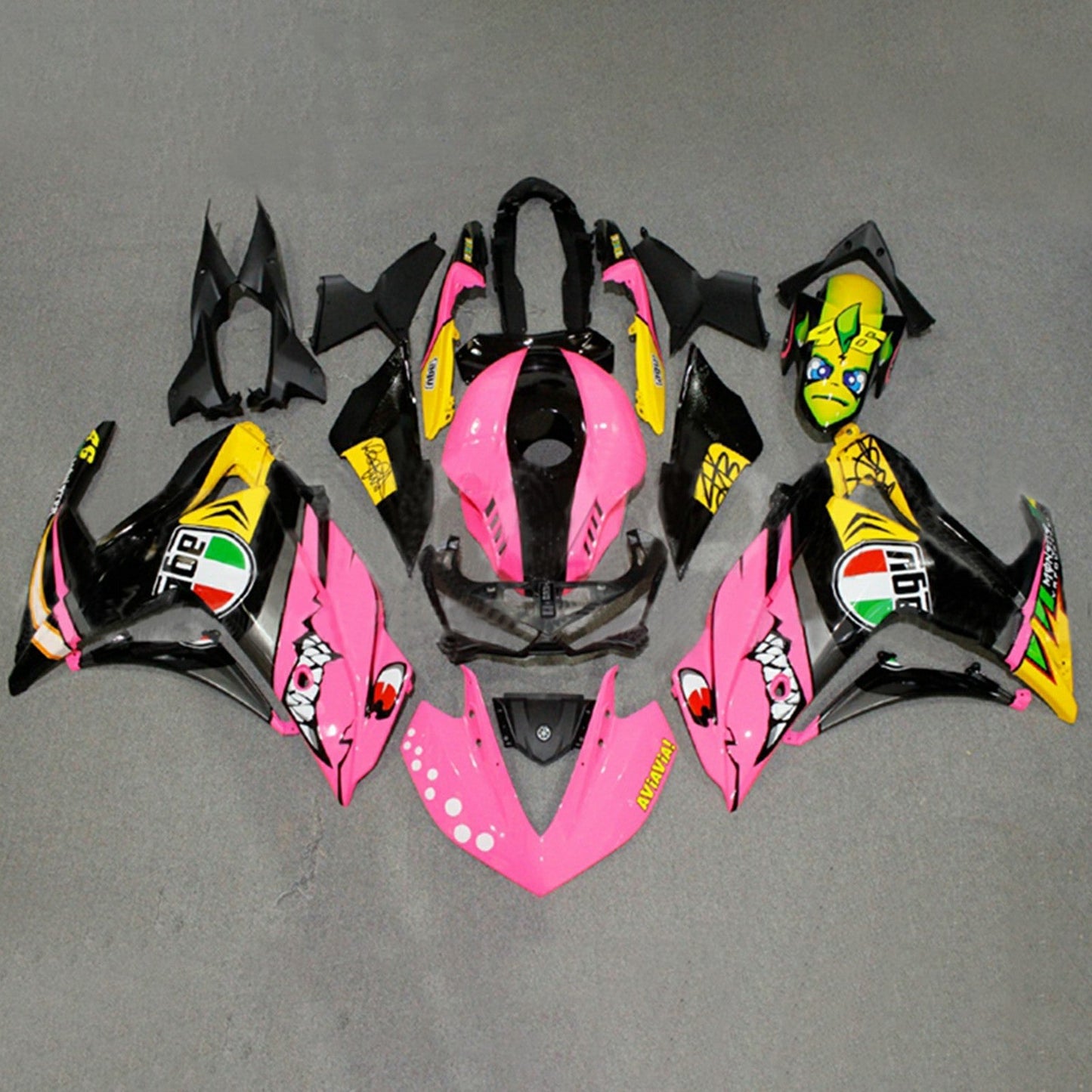 Yamaha YZF-R3 2014-2018 R25 2015-2017 Fairing Kit Bodywork ABS