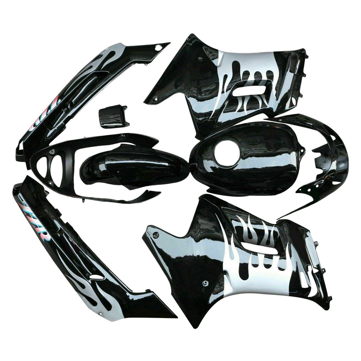 1996-2007 Kawasaki ZZR250 Fairing Kit Bodywork ABS