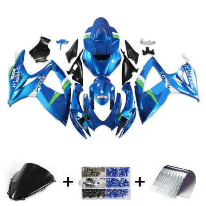 2006-2007 Suzuki GSXR 600/750 K6 Fairing Kit Bodywork Plastic ABS