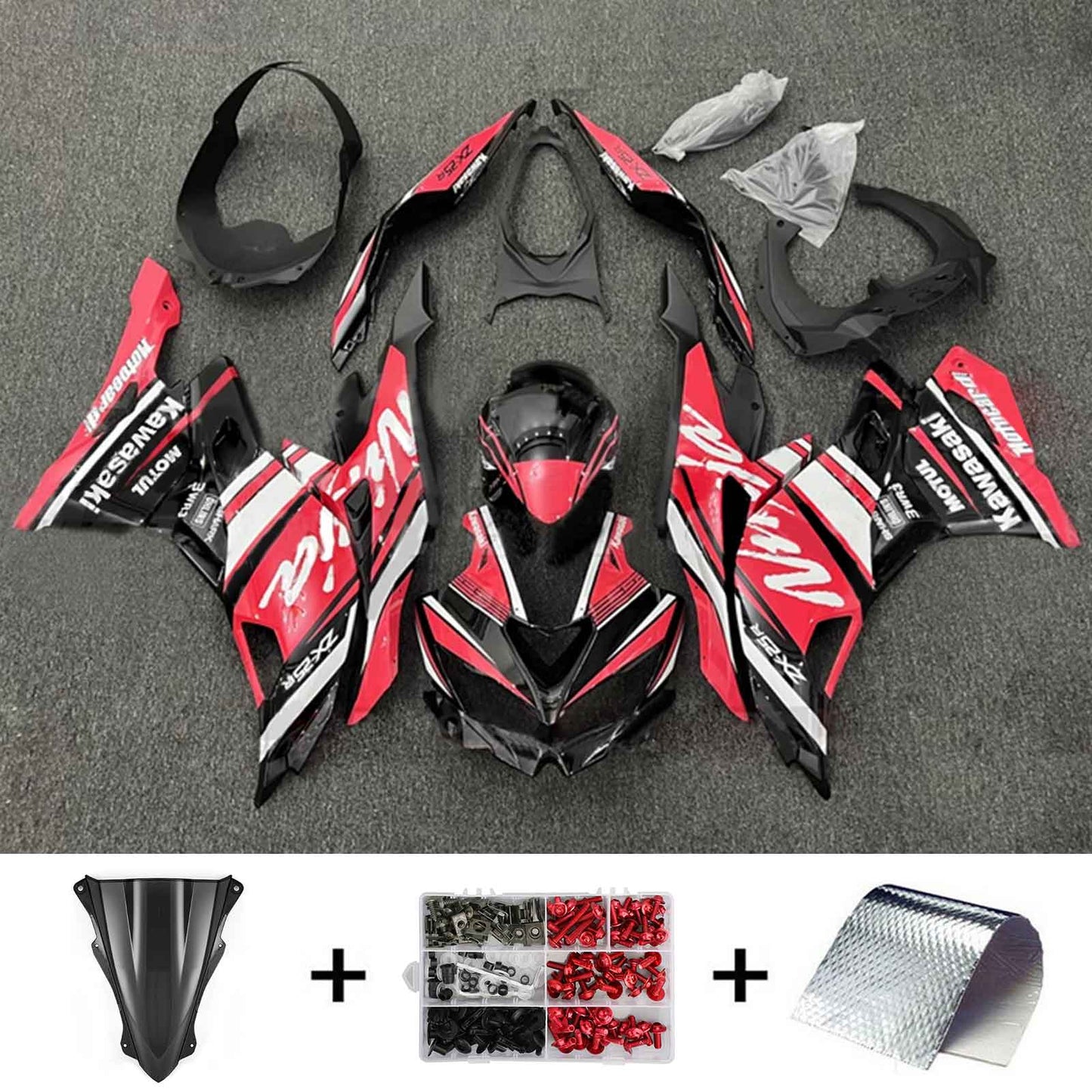 2019-2024 Kawasaki Ninja ZX-25R ZX-4R ZX-4RR Fairing Kit