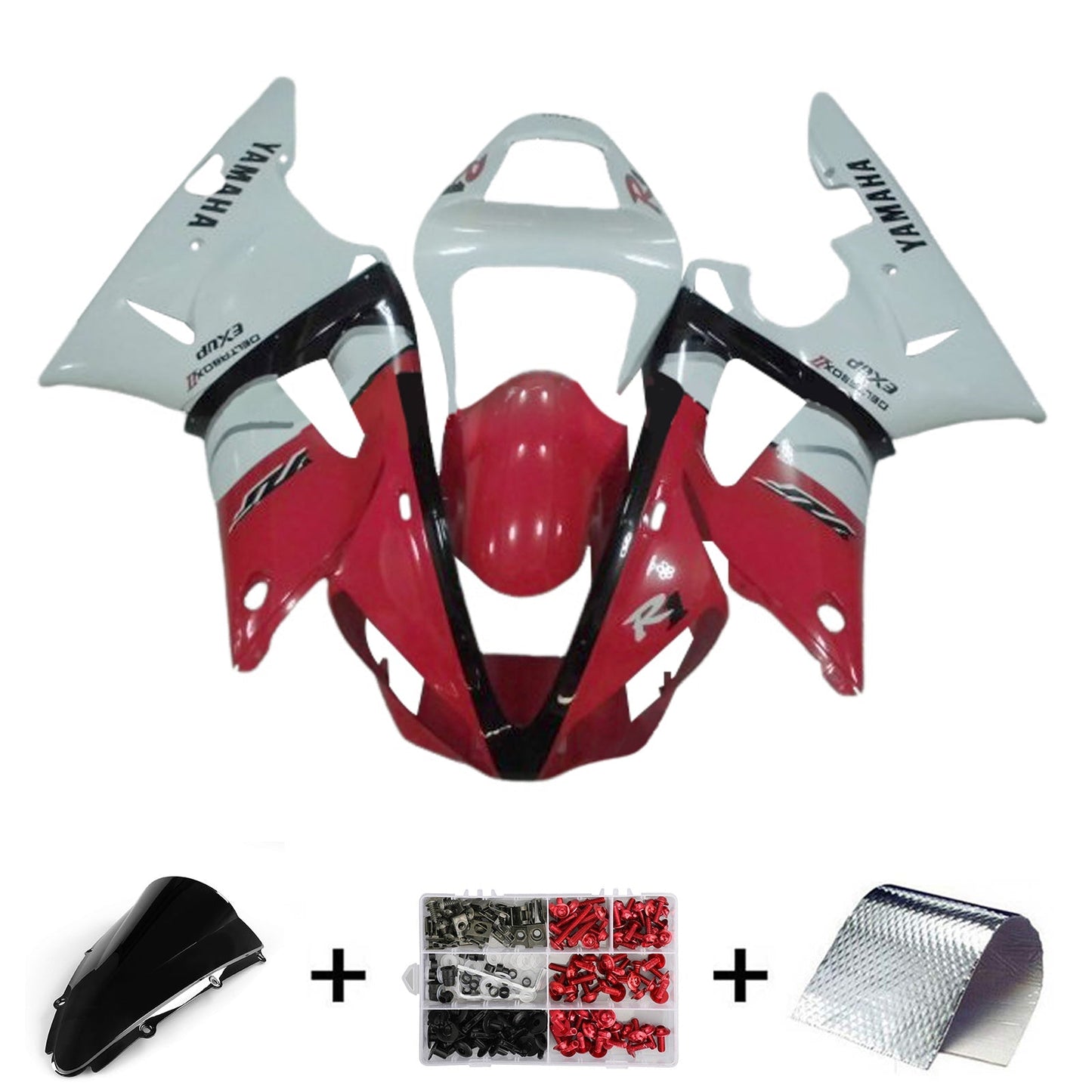 2000-2001  Yamaha YZF 1000 R1 Fairing Kit Bodywork Plastic ABS
