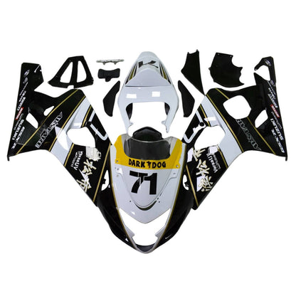 2004-2005 Suzuki GSXR 600/750 K4 Fairing Kit Bodywork Plastic ABS