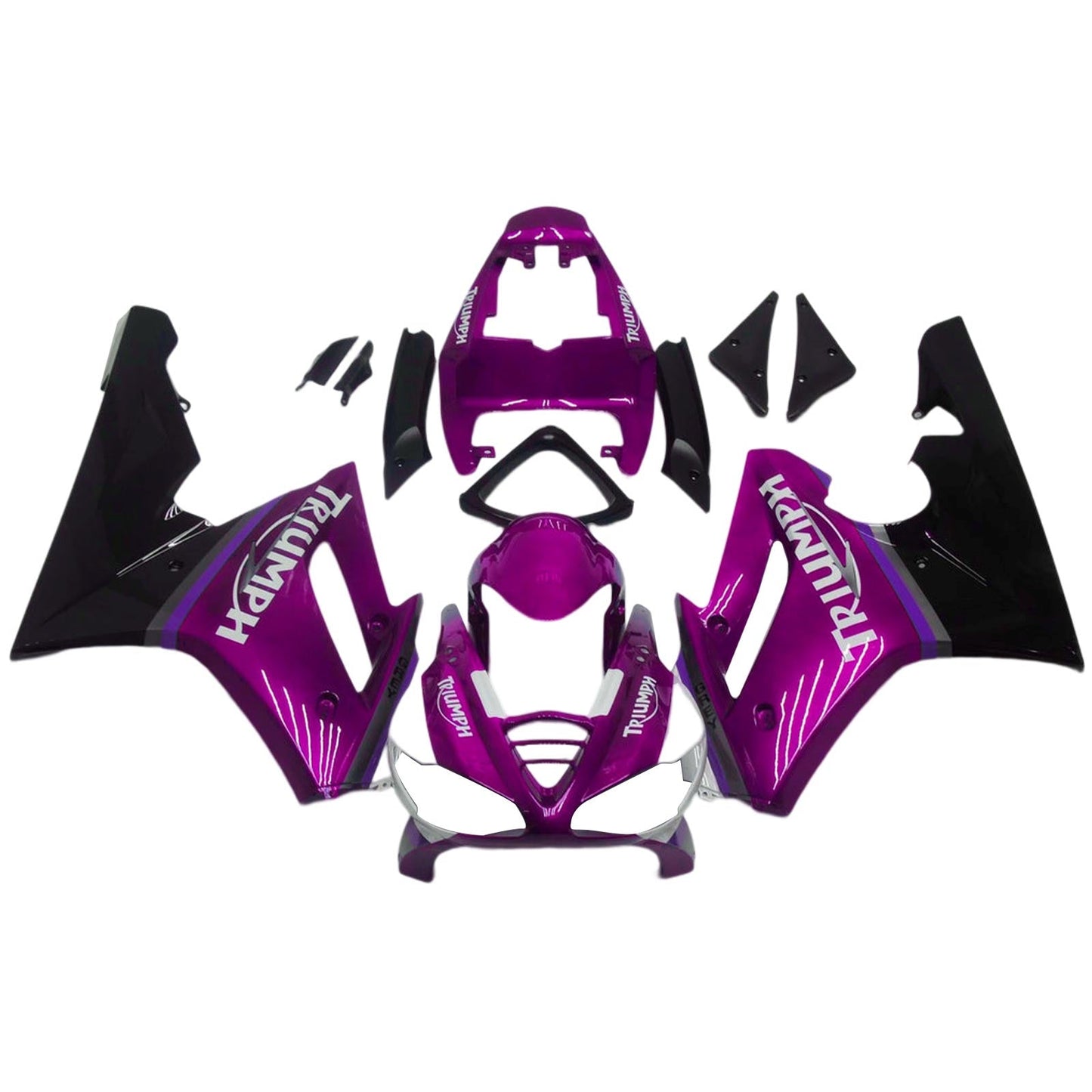 2009-2012  Triumph Daytona 675 Fairing Kit Bodywork Plastic ABS