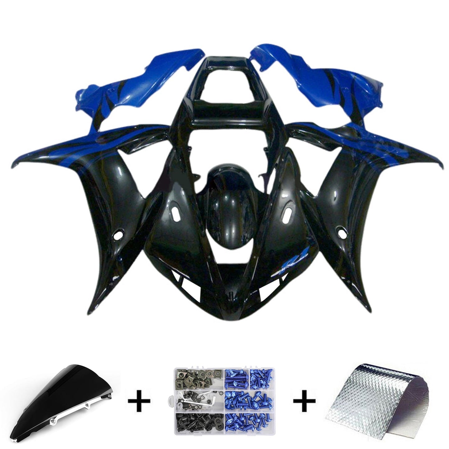 2002-2003 Yamaha YZF 1000 R1 Fairing Kit Bodywork Plastic ABS