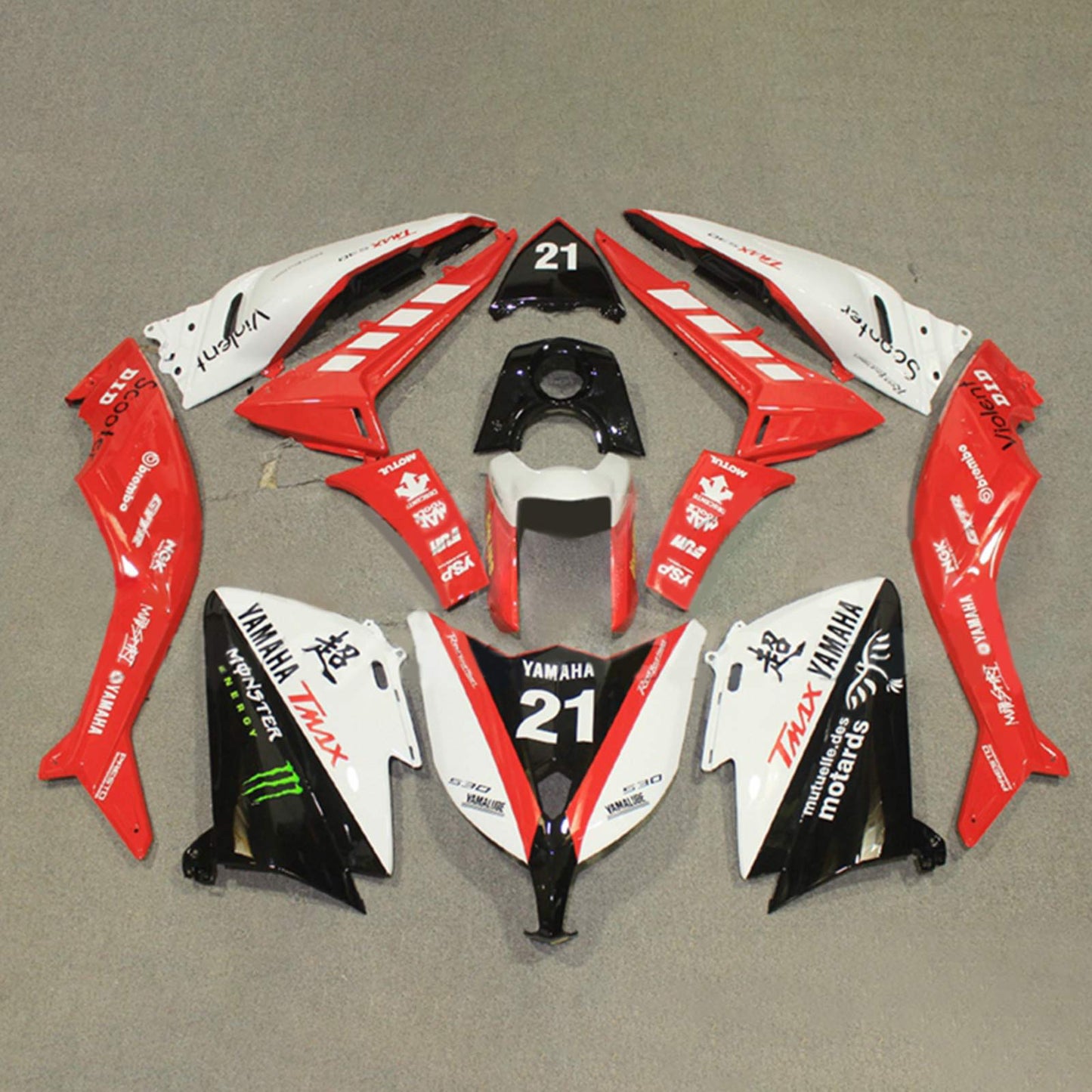 2012-2014 Yamaha T-Max TMAX530 Fairing Kit Bodywork