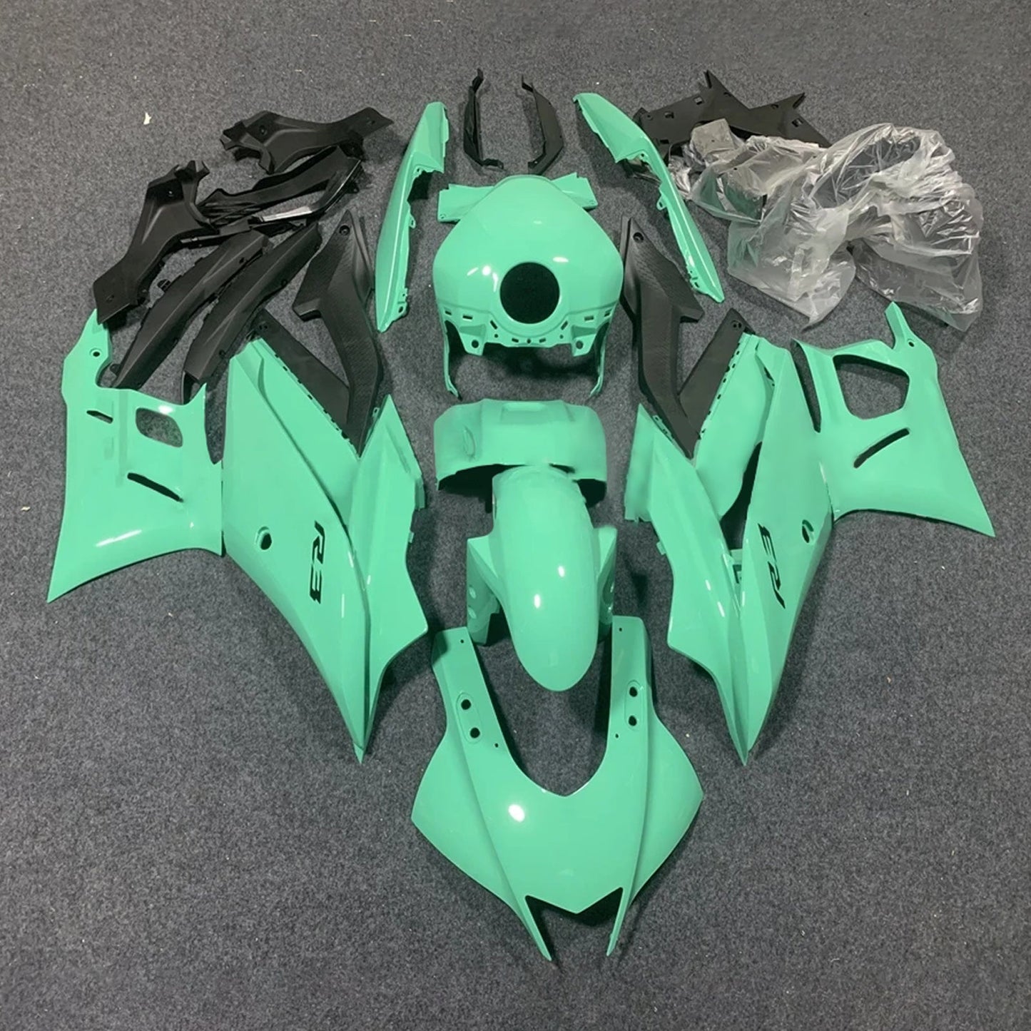2019-2021 Yamaha YZF-R3 R25 Fairing Kit Bodywork Plastic ABS
