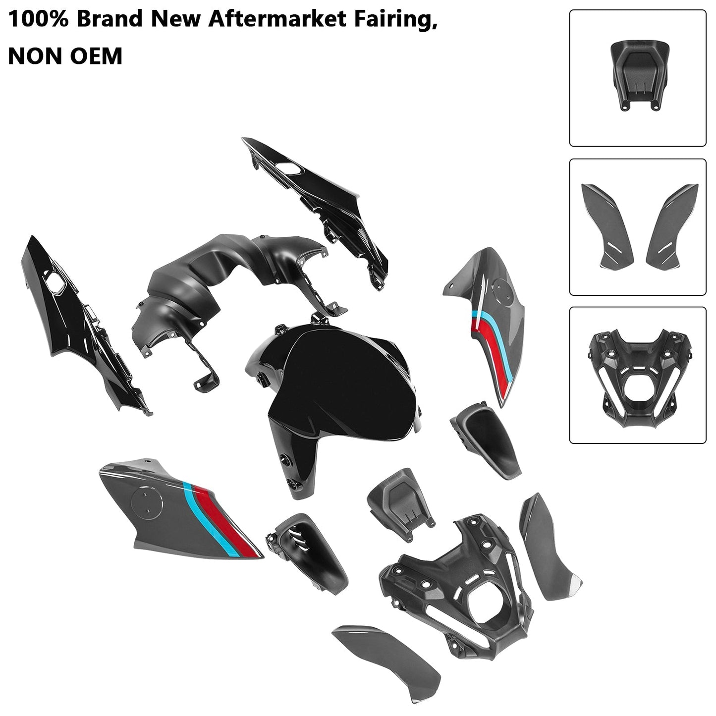 2021-2023 Yamaha MT-09 / MT-09 SP Fairing Kit
