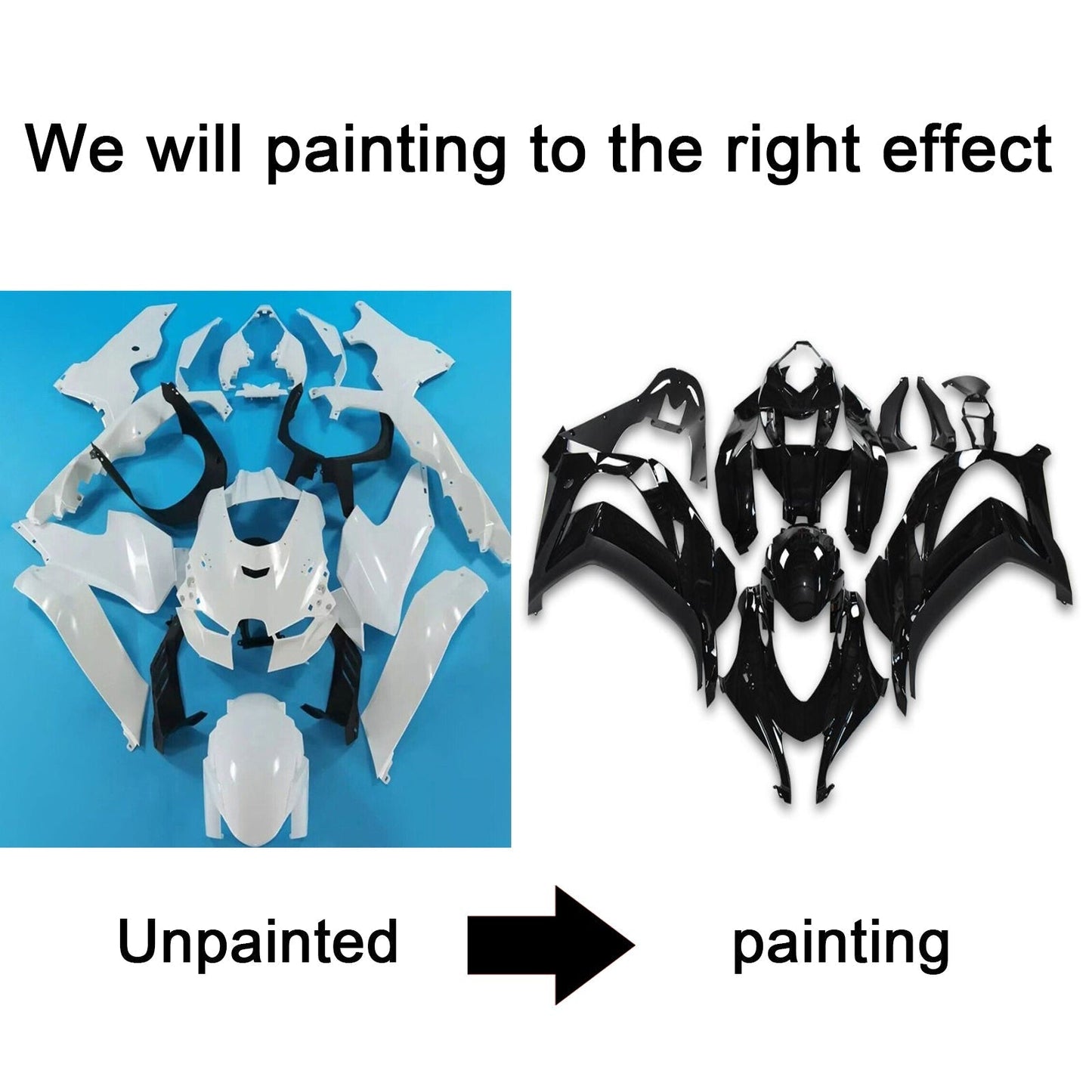 2021-2025 Kawasaki ZX-10R ZX-10RR Fairing Kit Bodywork ABS