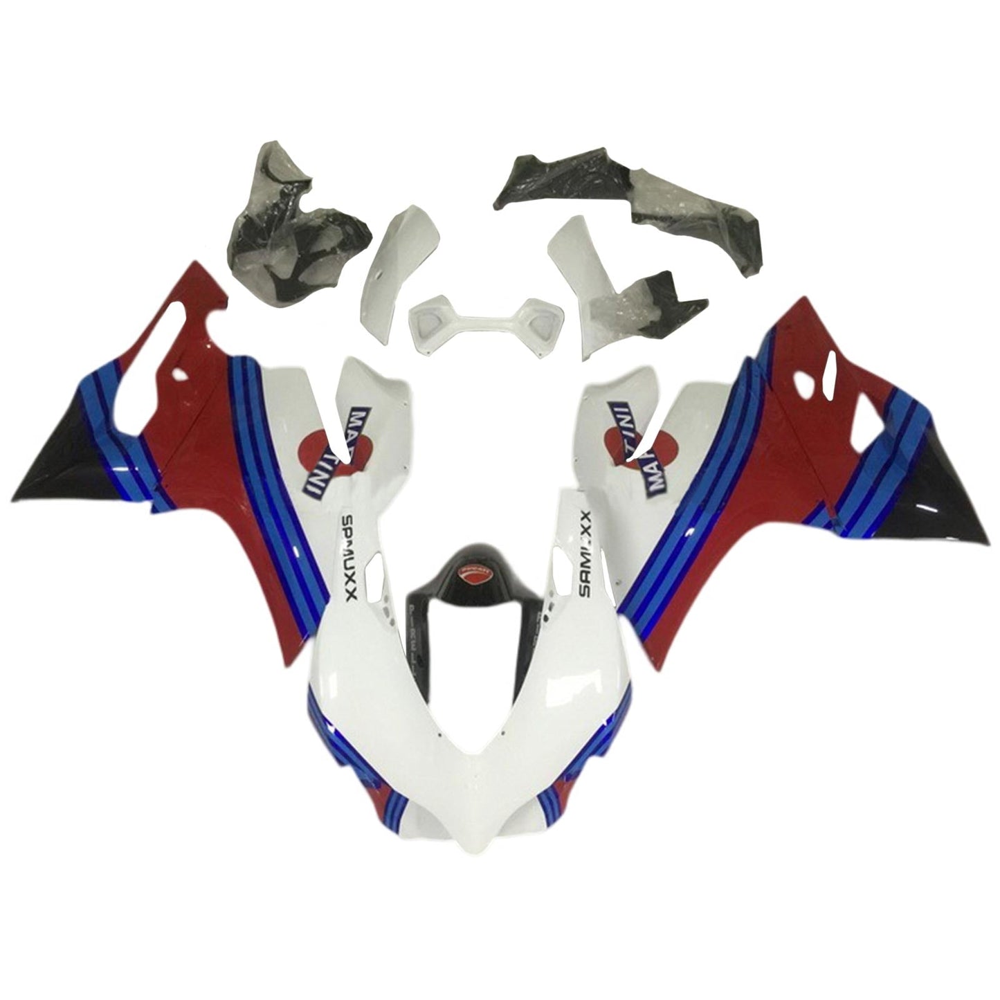 2012-2015 Ducati 1199 899 Fairing Kit Bodywork Plastic ABS