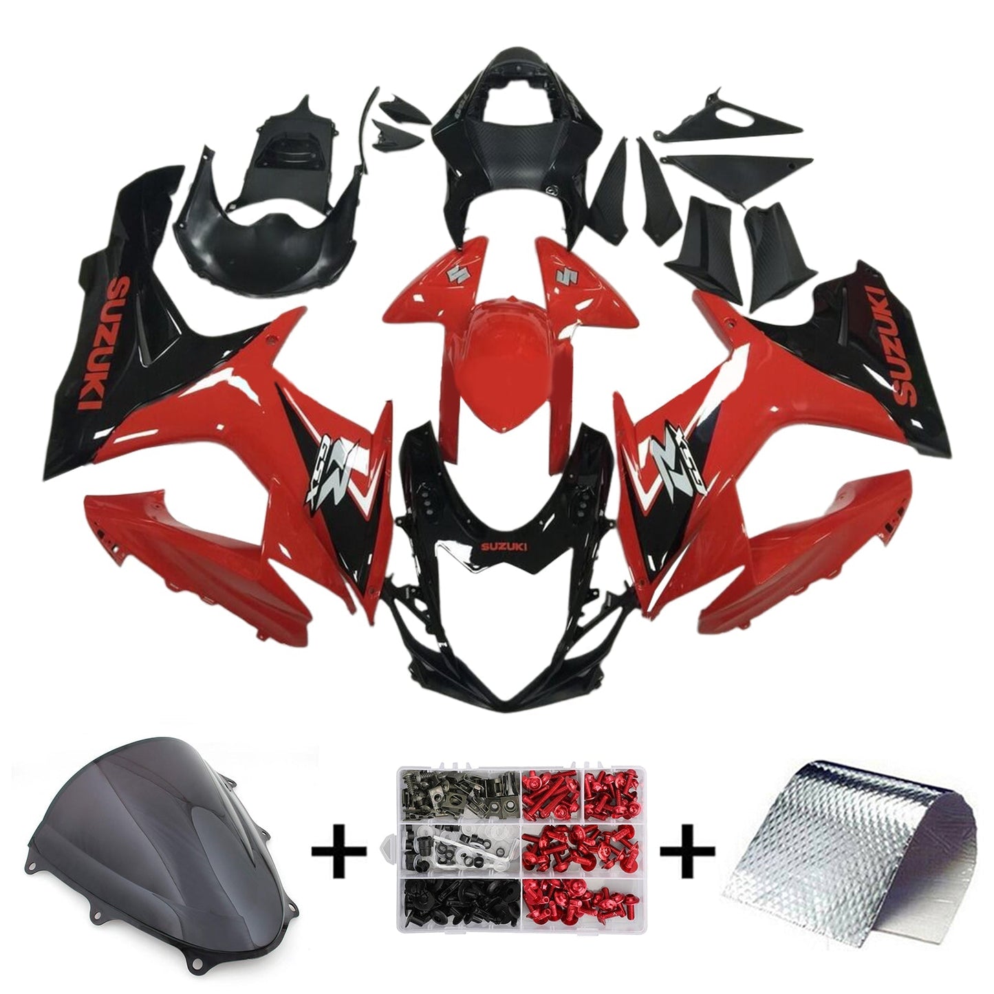 2011-2025 Suzuki GSXR 600/750 K11 Fairing Kit Bodywork Plastic ABS
