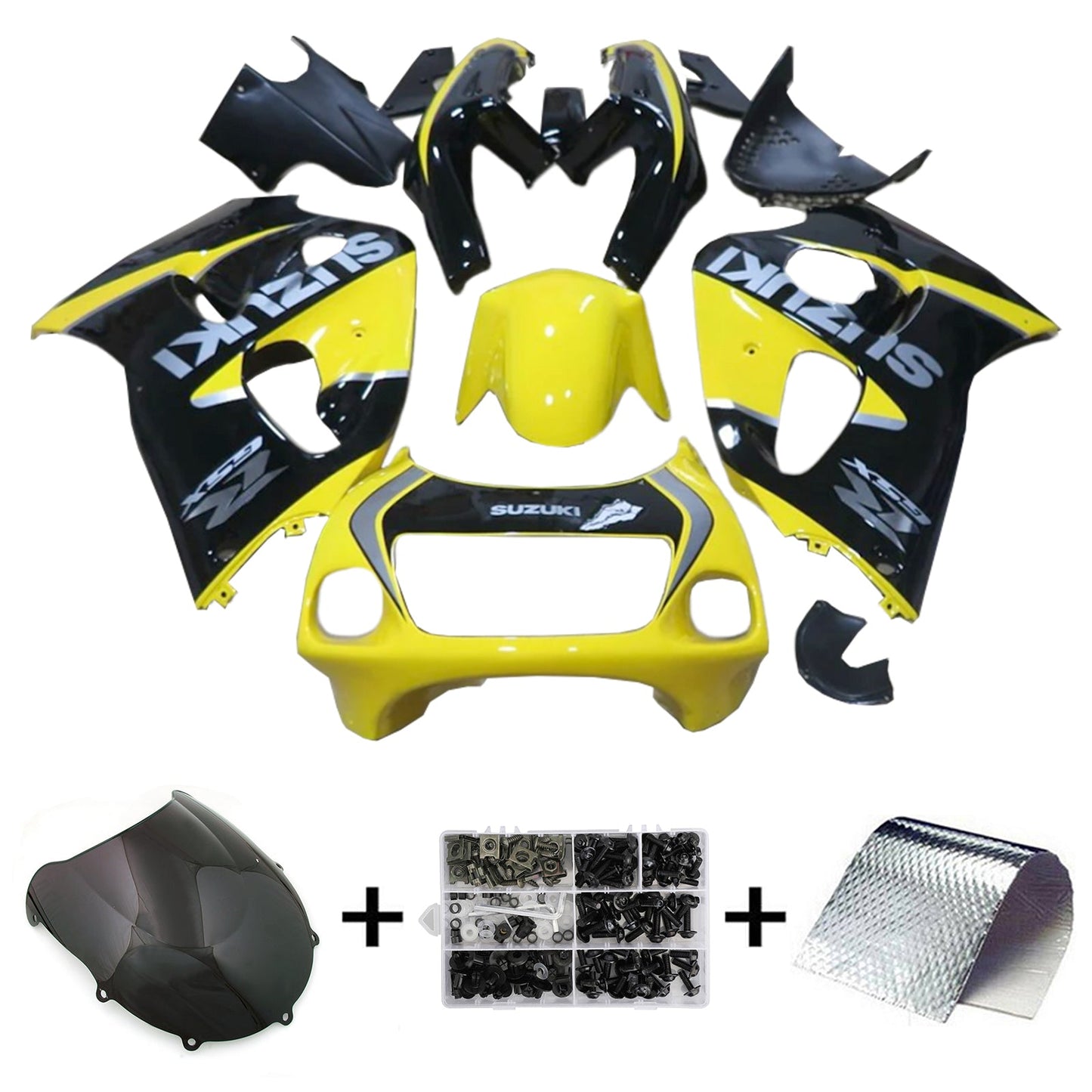 Suzuki GSXR600 1996-2000 GSXR750 1996-1999 Fairing Kit Bodywork