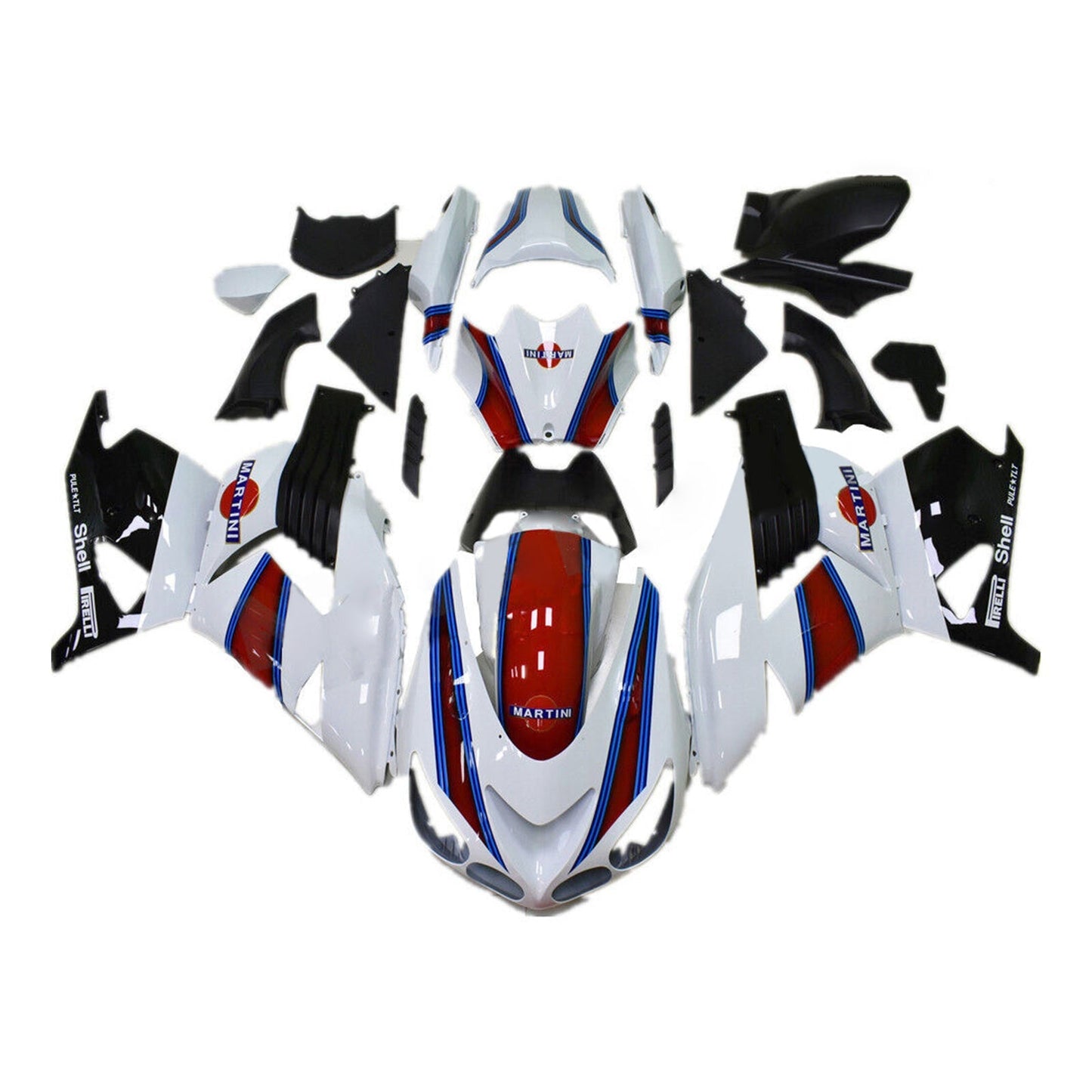 2006-2011 Kawasaki ZX14R ZZR1400 Fairing Kit Bodywork