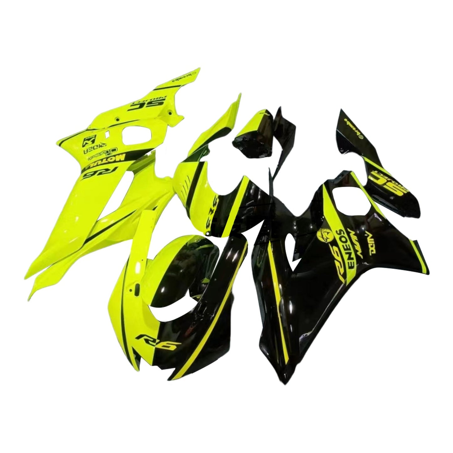 2017-2023 Yamaha YZF-R6 Fairing Kit Bodywork Plastic ABS