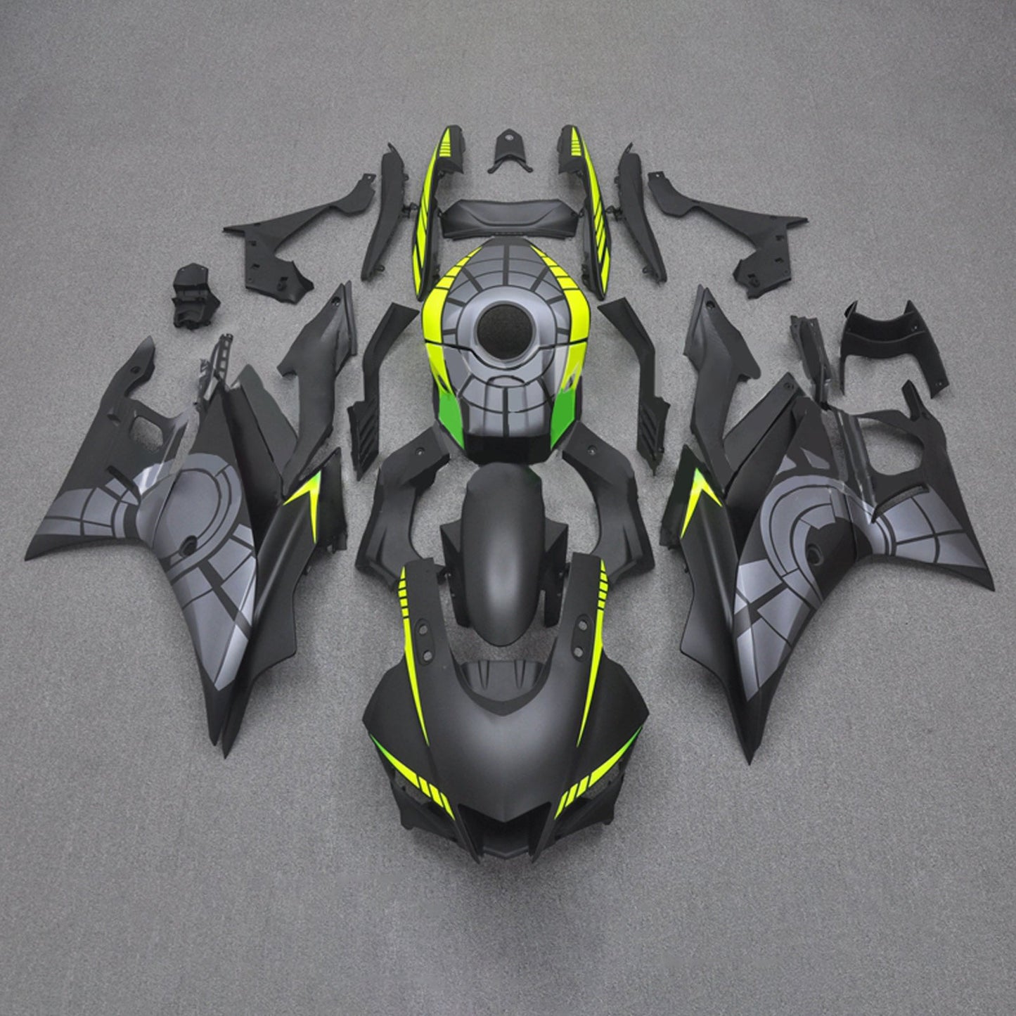 2019-2021 Yamaha YZF-R3 R25 Fairing Kit Bodywork Plastic ABS