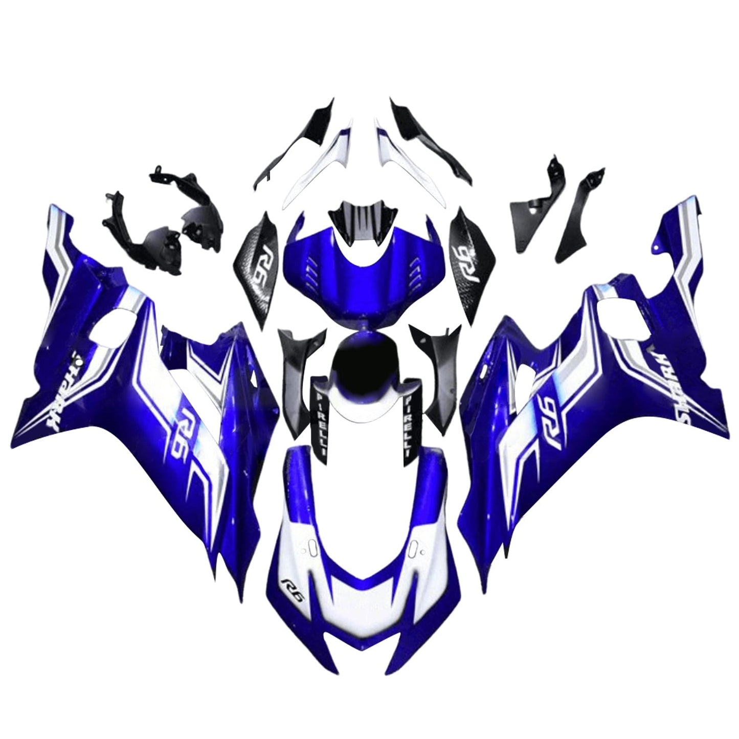 2017-2023 Yamaha YZF-R6 Fairing Kit Bodywork Plastic ABS