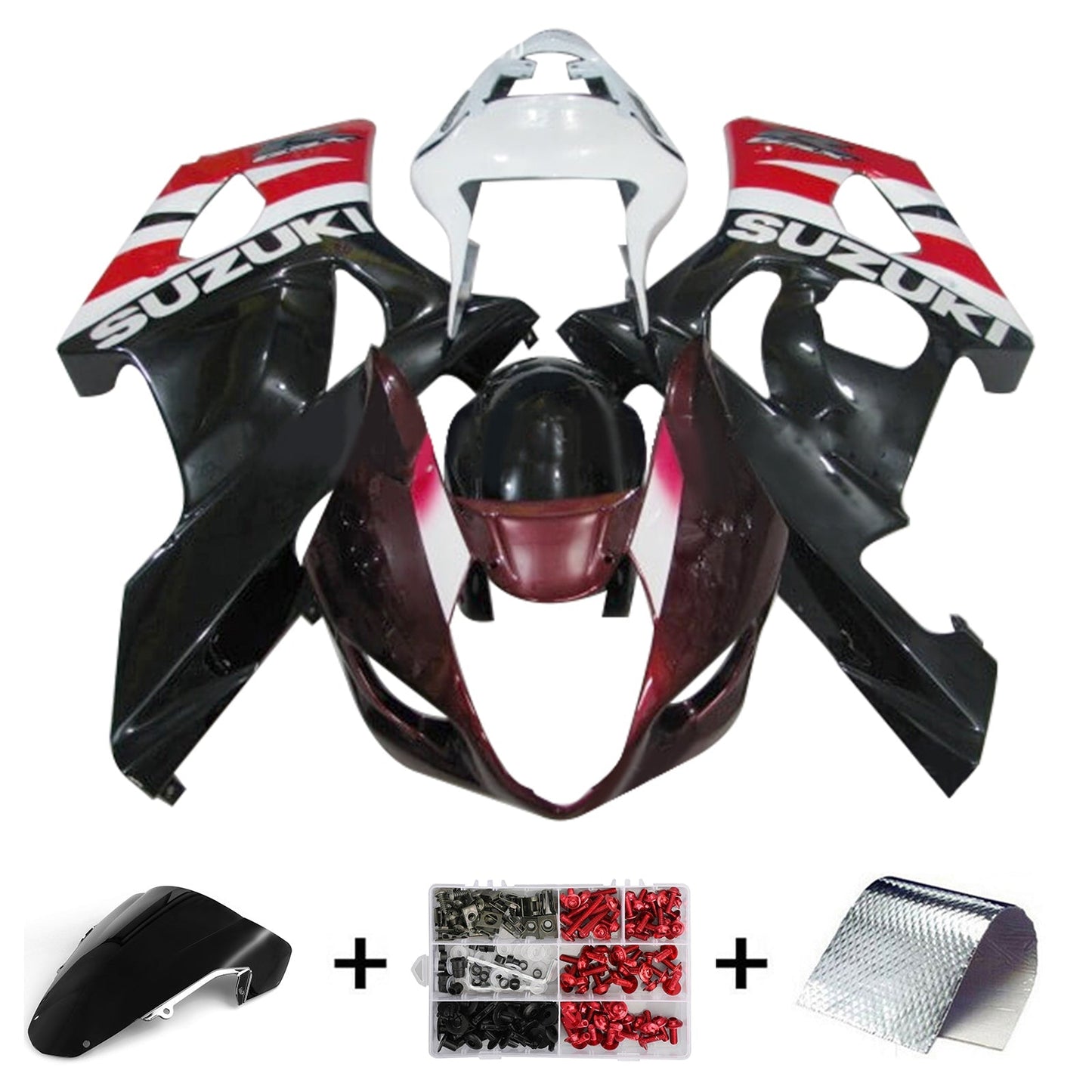 2003-2004 Suzuki GSXR1000 K3 Fairing Kit Bodywork Plastic ABS