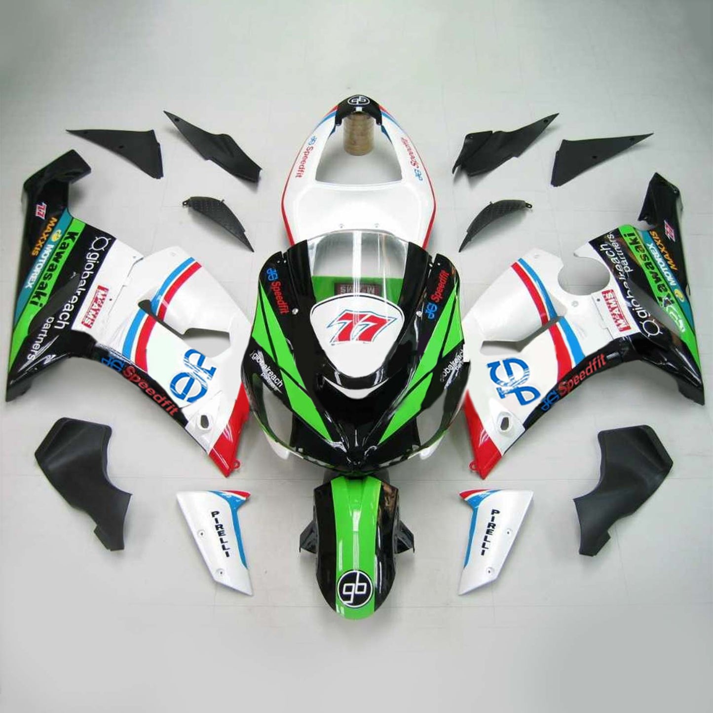 2005-2006 Fairing Kit For Kawasaki ZX6R 636 Generic