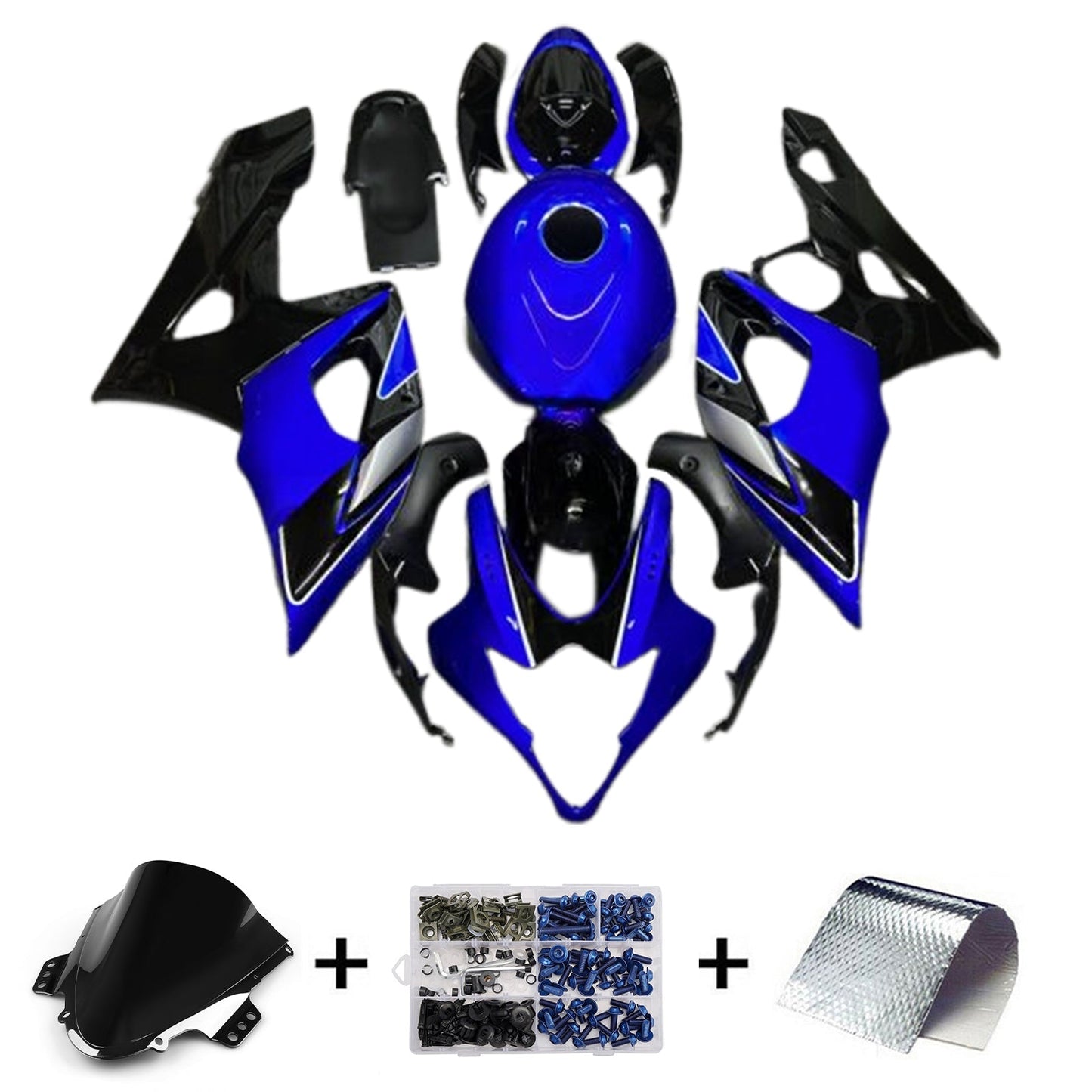 2005-2006 Injection Fairing Kit Bodywork Plastic ABS For Suzuki GSXR1000 K5