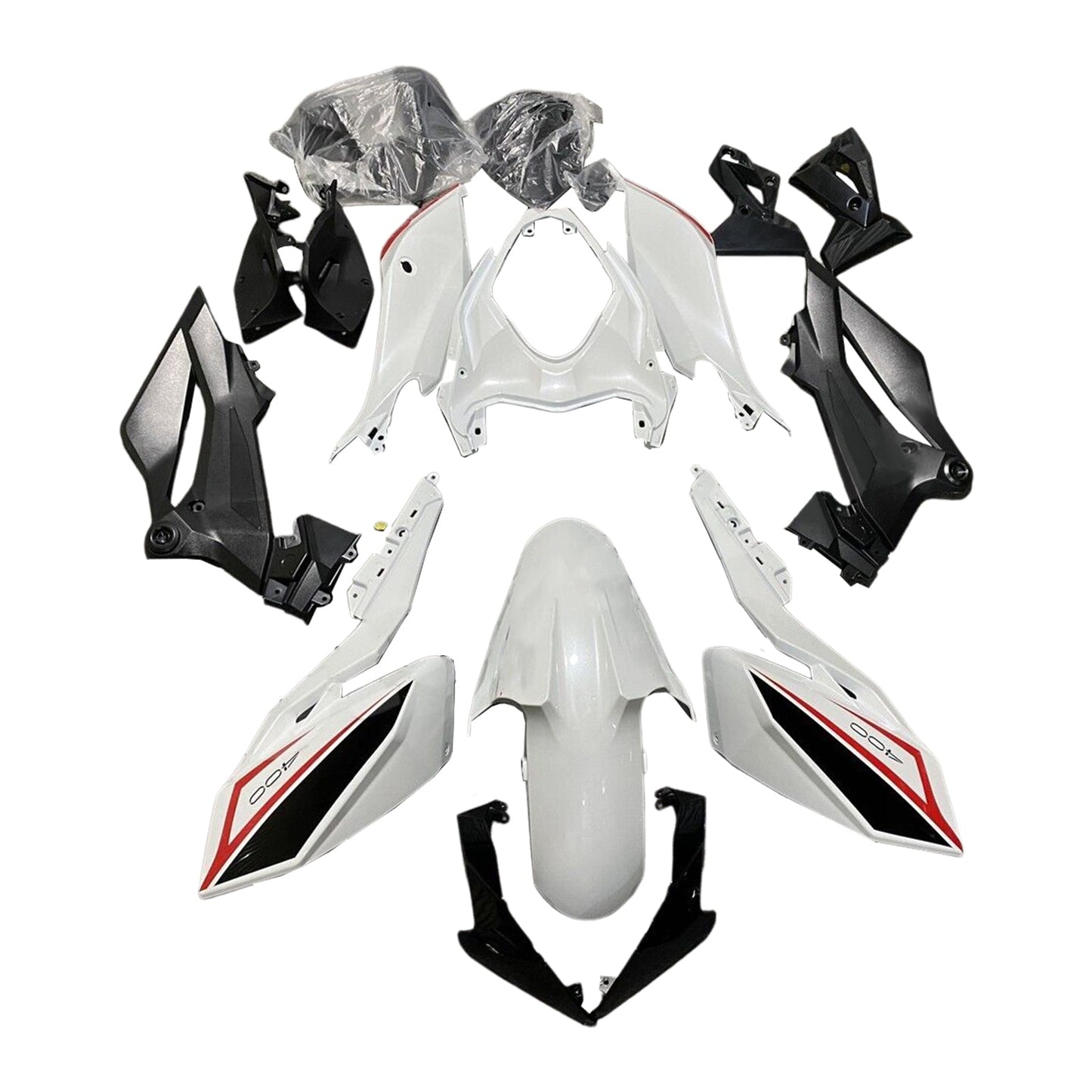 2018-2024 Kawasaki Z400 Fairing Kit Bodywork Plastic ABS
