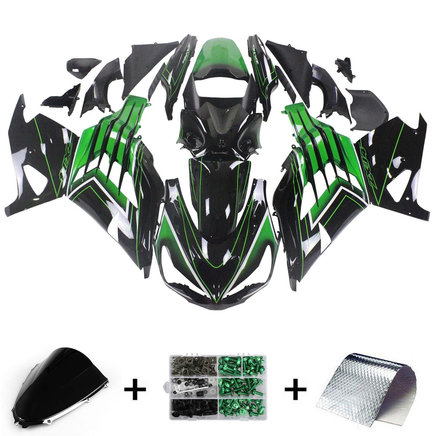 2012-2022 Kawasaki ZX14R ZZR1400 Fairing Kit Bodywork