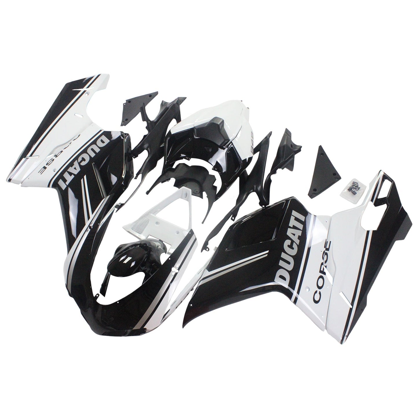 2007-2011 Ducati 1098 1198 848 Fairing Kit Bodywork ABS