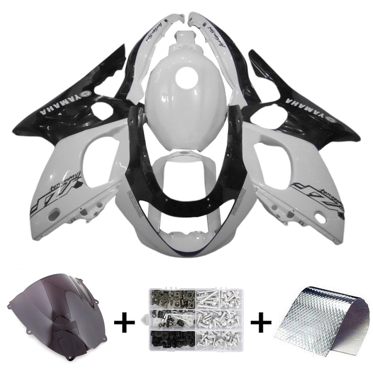 1996-2007 Yamaha YZF 600R Thundercat Fairing Kit Bodywork Plastic ABS
