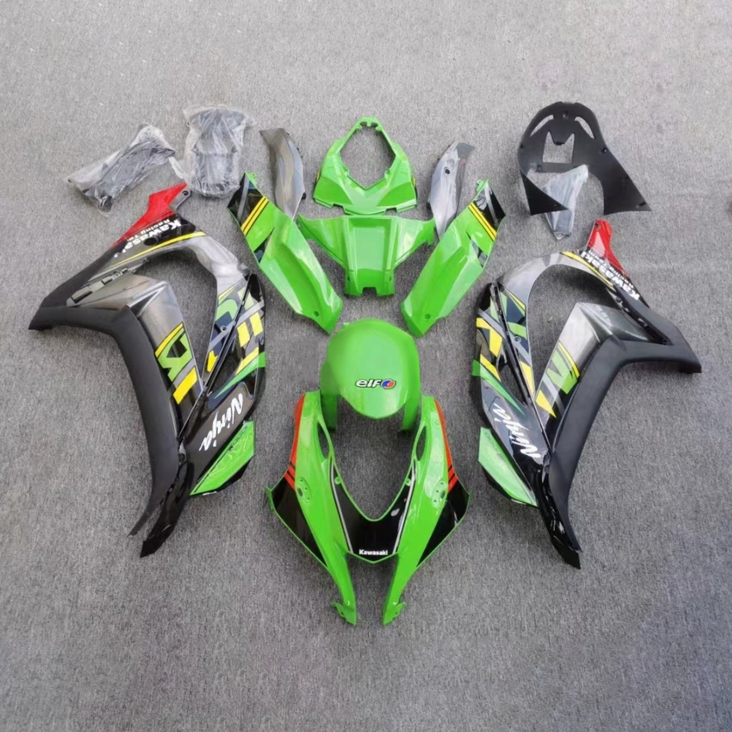 2016-2020 Kawasaki ZX10R Fairing Kit Bodywork Plastic ABS
