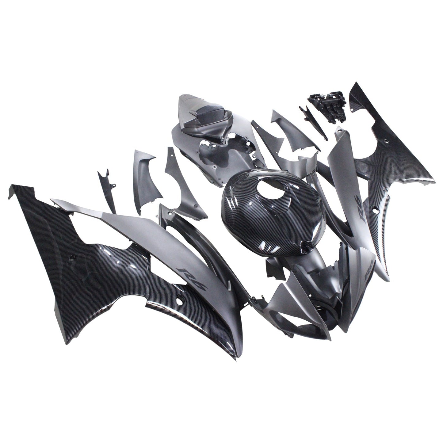 2008-2016 Yamaha YZF 600 R6 Fairing Kit Bodywork Plastic ABS