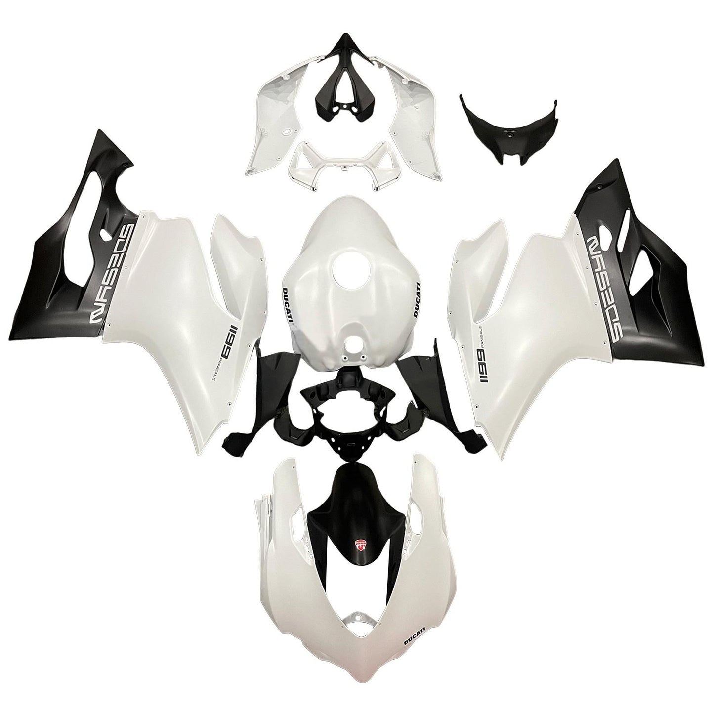 2012-2015 Ducati 1199 899 Fairing Kit Bodywork Plastic ABS
