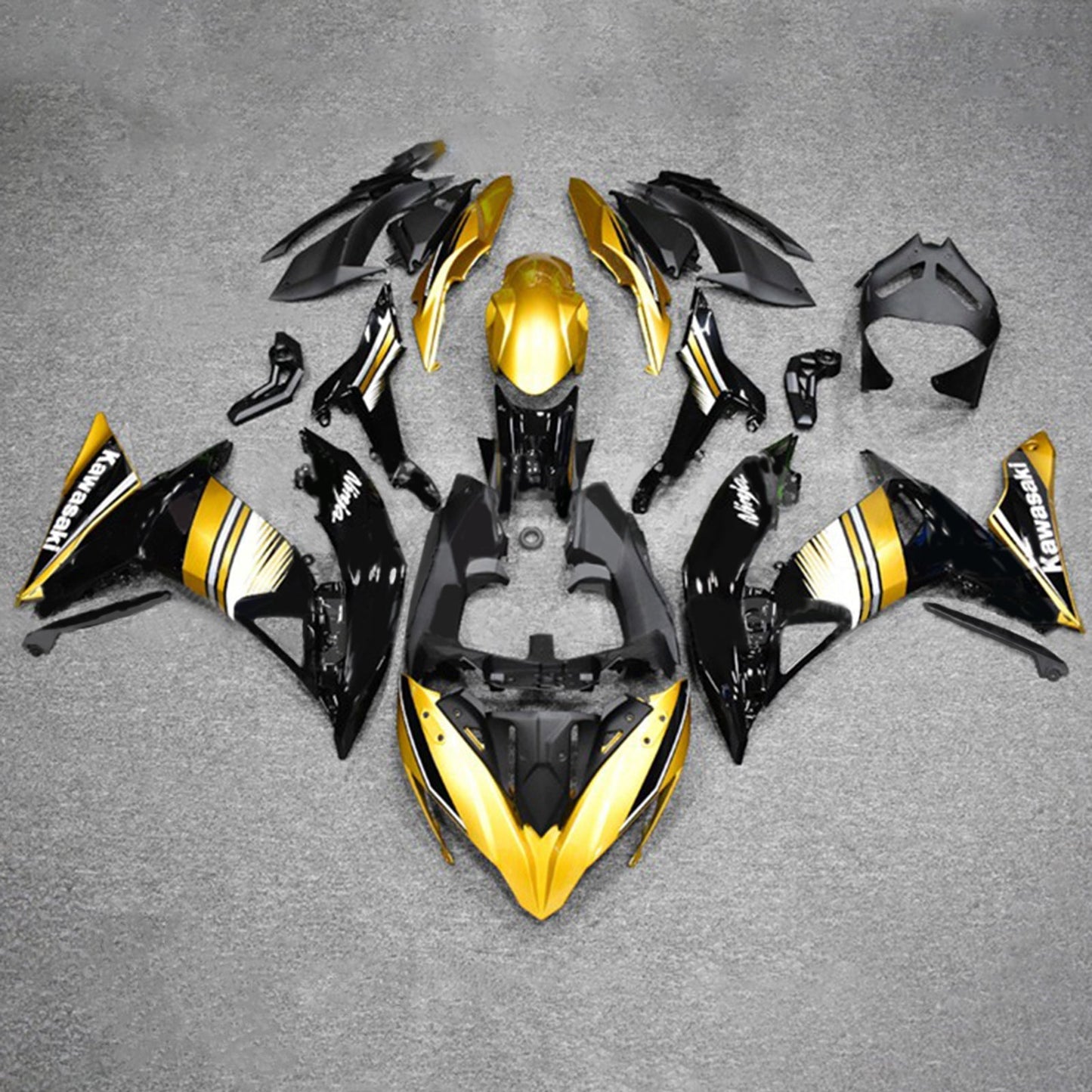 2017-2019 Kawasaki ER6F/Ninja650R Fairing Kit Bodywork Plastic ABS