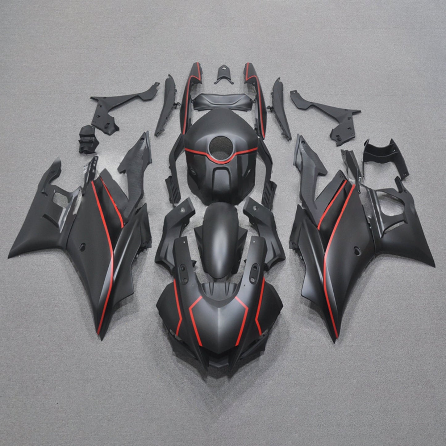 2019-2021 Yamaha YZF-R3 R25 Fairing Kit Bodywork Plastic ABS
