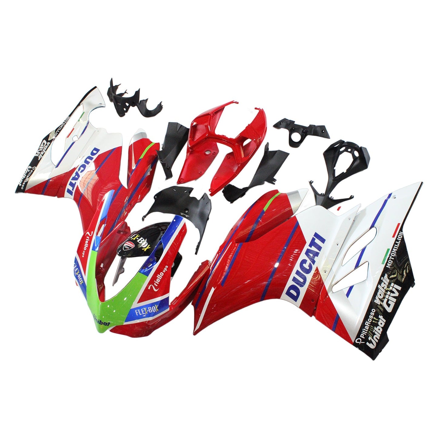 2012-2015 Ducati 1199 899 Fairing Kit Bodywork Plastic ABS